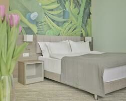Comfort 2-местный 1-комнатный с террасой Garden view, Отель Garden Resort Gagra, Гагра