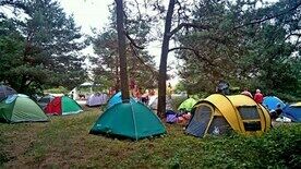 Питч для четырёхместной палатки, База отдыха Куршале, Зеленоградск