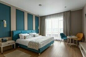 Стандартный номер с двуспальной кроватью, вид на море, Отель Звезда моря, Владивосток