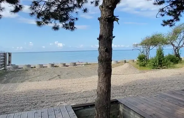 Пляж | Bazalt club hotel, Гагрский район