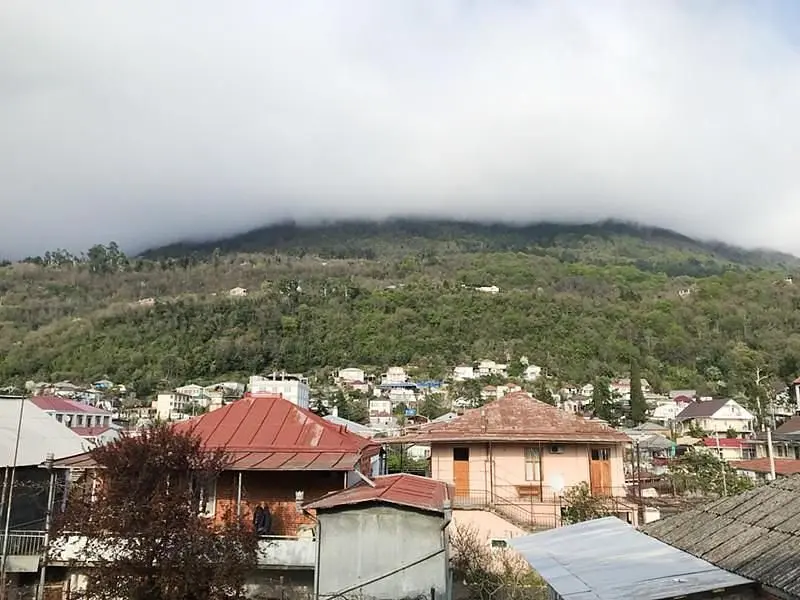 Вид с балкона | Невские звезды, Гагрский район