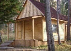 6-ти местный деревянный домик, База отдыха Кибик, Шушенский район
