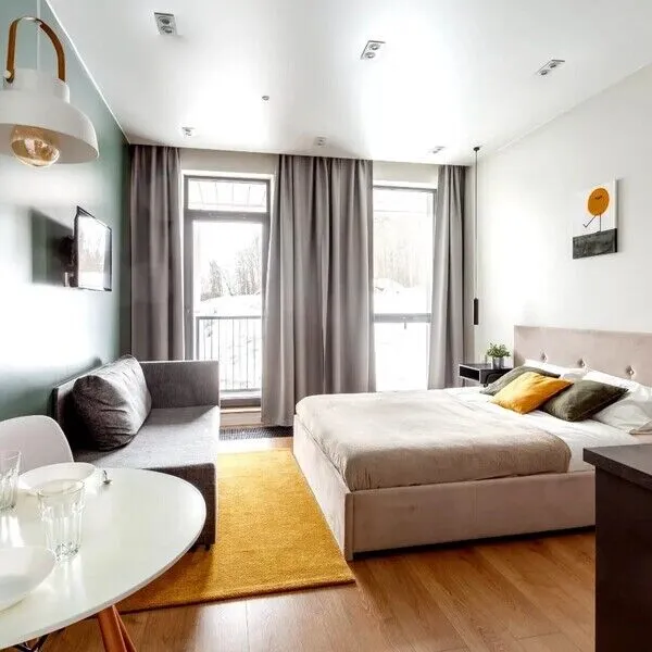 «Cozy apartment in Ohta Park» / «Кози апартаменты в Охта парк» апартаменты | Cozy apart in Ohta Park, Ленинградская область