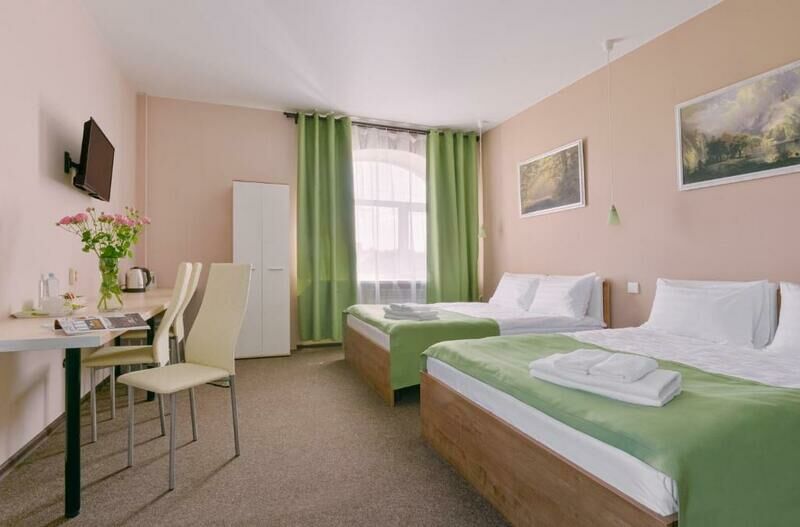 Стандартный 4-местный 1-комнатный TWIN (с электрокамином)