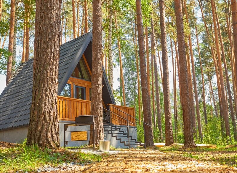 Коттедж А-фрейм