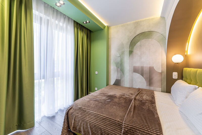 Апартаменты с 1 спальней