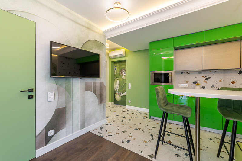 Апартаменты с 1 спальней