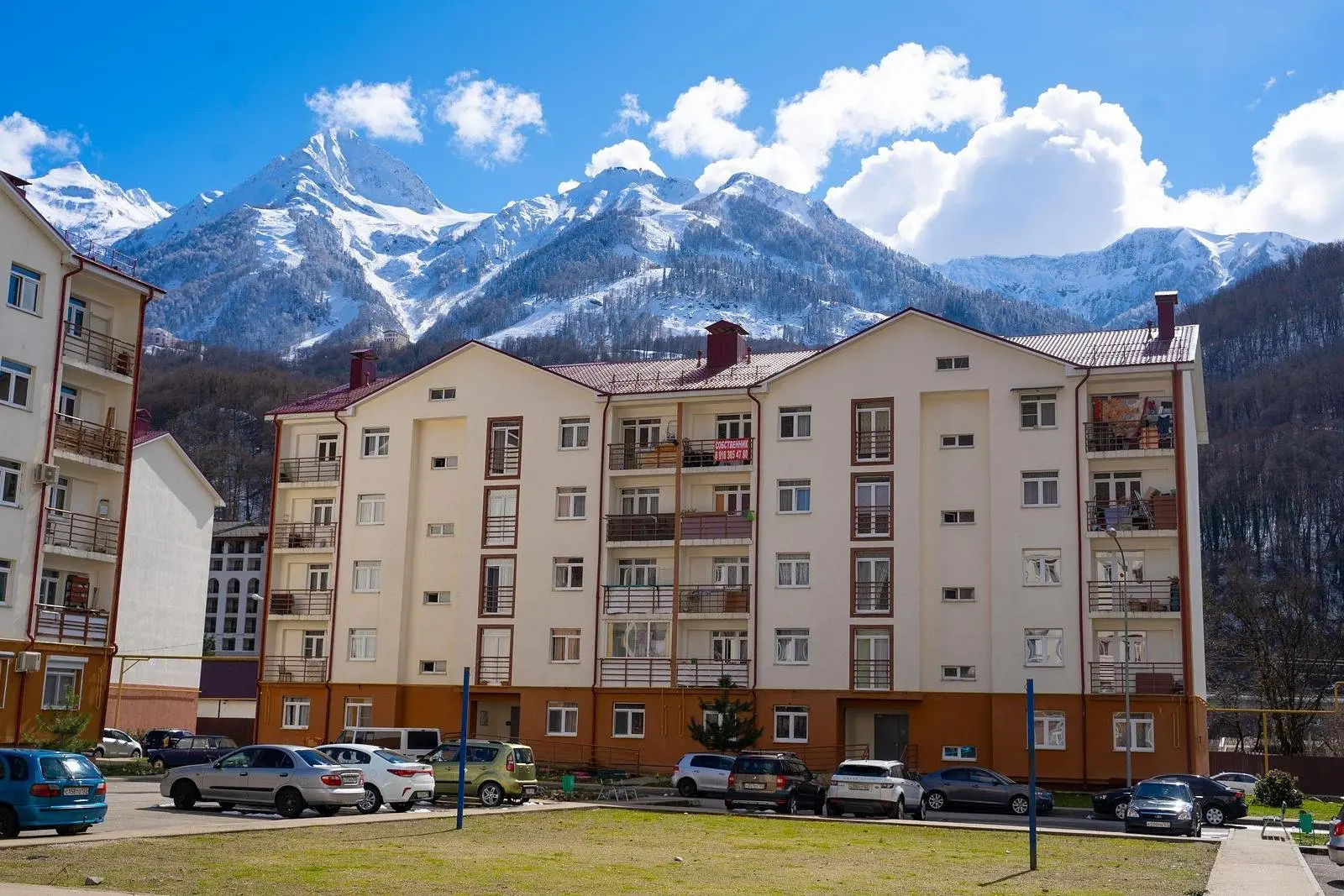 Апартаменты Море апартаментов, Красная поляна, Краснодарский край