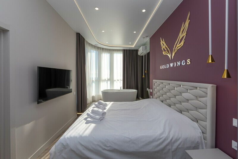 Апартаменты 2-местные Делюкс (пыльная роза №004)