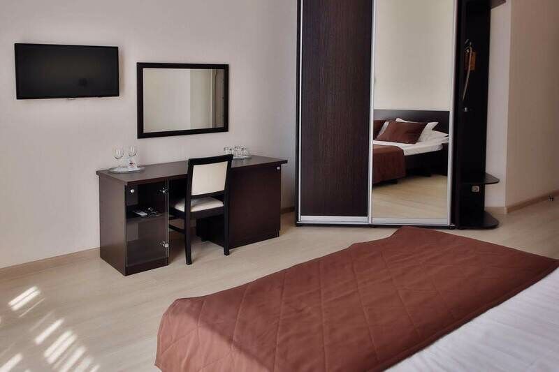 Студия 2-местный 1-комнатный (с балконом)