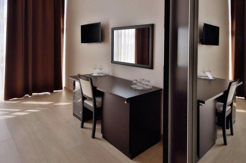 Студия 2-местный 1-комнатный (с балконом)