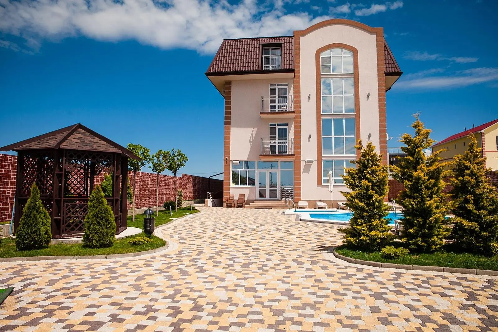Гостиница BeauSoleil, Джемете, Краснодарский край