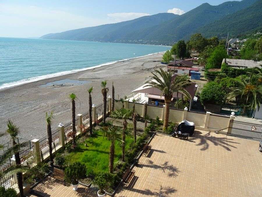 Пляж отеля | Софья , Гагрский район