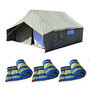 Палатка Армейская с тремя матрасами