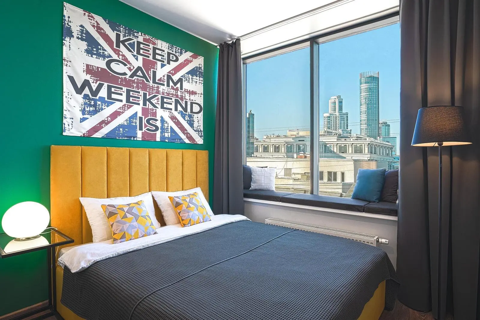Апартаменты 2-местный (Лондон DBL) | ApartmentsHomeМалышева42, Свердловская область
