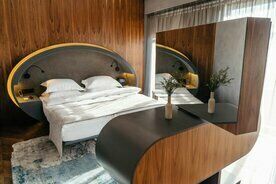 Двухместный люкс с видом на озеро двуспальная кровать, Курорт Ривьера, Разумное