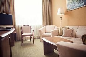 Номер Deluxe, Гостиница Виконт, Пермь