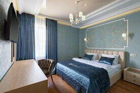 Одноместный номер Comfort двуспальная кровать, Гостиница Вилла Маралис, Кемерово
