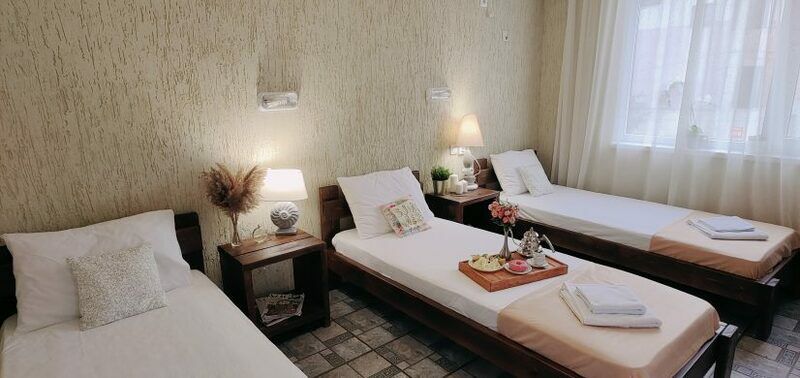 Полулюкс 3-местный (вид на территорию)