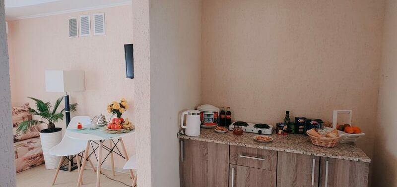 Студио 5-местный (с мини-кухней, вид на море)