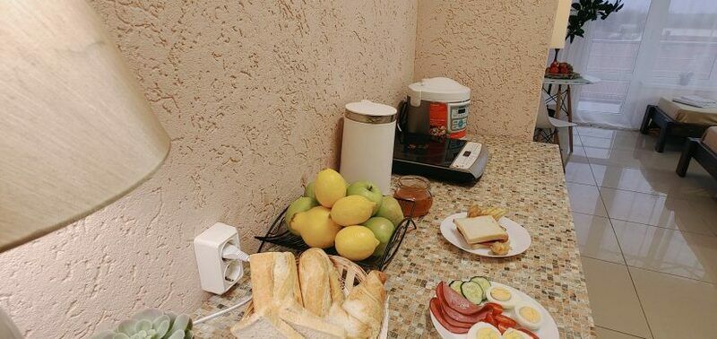 Студио 5-местный (с мини-кухней, вид на территорию)