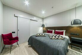 Двухместный семейный люкс двуспальная кровать, Дизайн-отель Чайковский, Москва