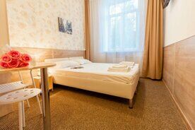 Двухместная студия двуспальная кровать, Амай-отель на Первомайской, Москва