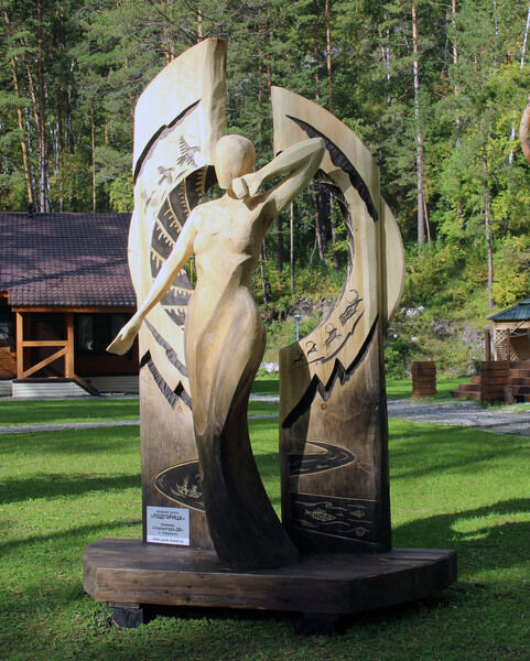 Входная группа «Подгорица», команда «Скульптура ДВ»  Илья Тёкин, Данил Цой (г. Хабаровск, Россия)