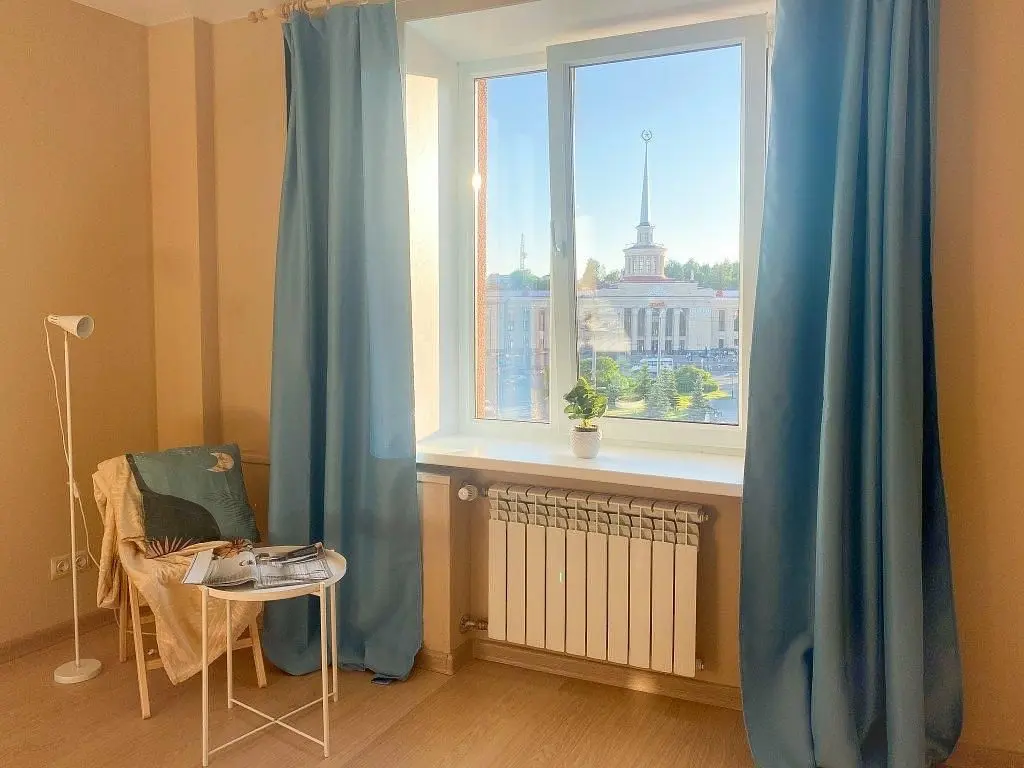 Апартаменты двухкомнатные с Видом на Привокзальную Площадь Hygge Karelia, Республика Карелия: фото 5