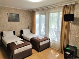 Стандартный номер с кухней с двумя односпальными кроватями, Парк-отель Зеленый мыс, Алупка
