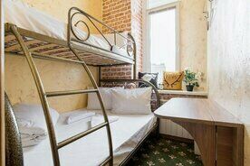 Двухместный номер без окна Budget двухъярусная кровать, Отель Винтерфелл на Кропоткинской, Москва