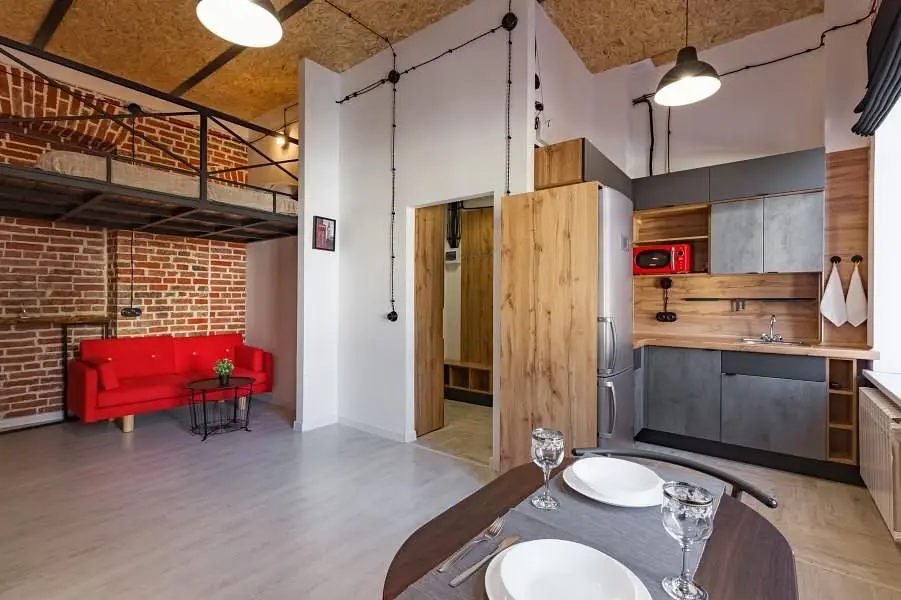 Квартира 2-местная Лофт | Tolstoy Apart Тургеневская, Тульская область
