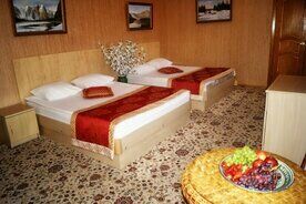 Двухместный полулюкс двуспальная кровать, Гостиница Саяны, Тула