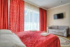 Двухместный номер Deluxe двуспальная кровать, Гостиница Кавказ, Архыз