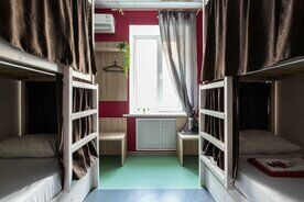 Кровать в общем номере (мужской номер), Хостелы Рус Чистые пруды, Москва