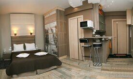 Двухместные апартаменты с 2 комнатами двуспальная кровать, Мини-отель Villa Lana, Зеленоградск