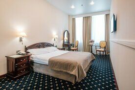Одноместный номер Standard двуспальная кровать, Отель Солнце, Иркутск