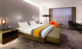 Двухместный люкс Deluxe двуспальная кровать, Гостиница Tigre de Cristal, Артем