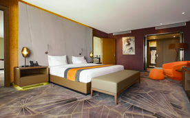 Двухместный люкс Premier двуспальная кровать, Гостиница Tigre de Cristal, Артем
