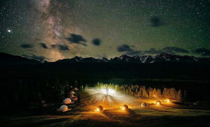 Ночная панорама | Мир Алтай, Алтайский край