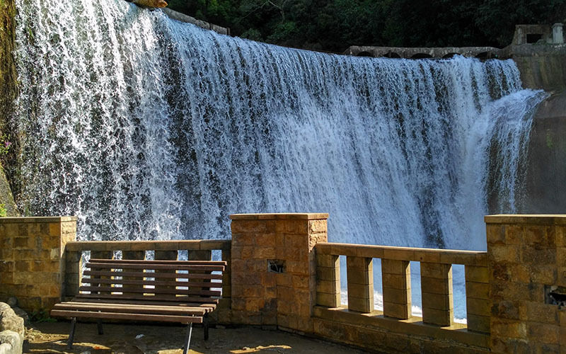 Новоафонский водопад