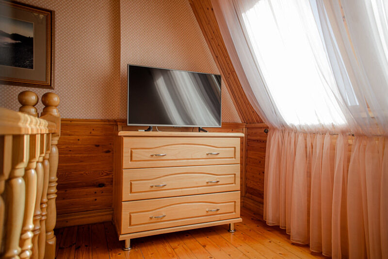 Люкс 2-местный 2-уровневый (Каминный, с малой гостиной)