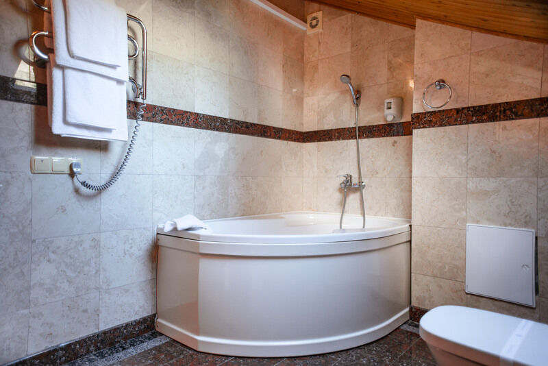 Люкс 2-местный 2-уровневый (Каминный, с малой гостиной)