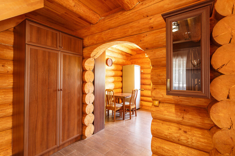 Люкс 6-местный 3-комнатный 2-этажный (в отдельно стоящем срубе)