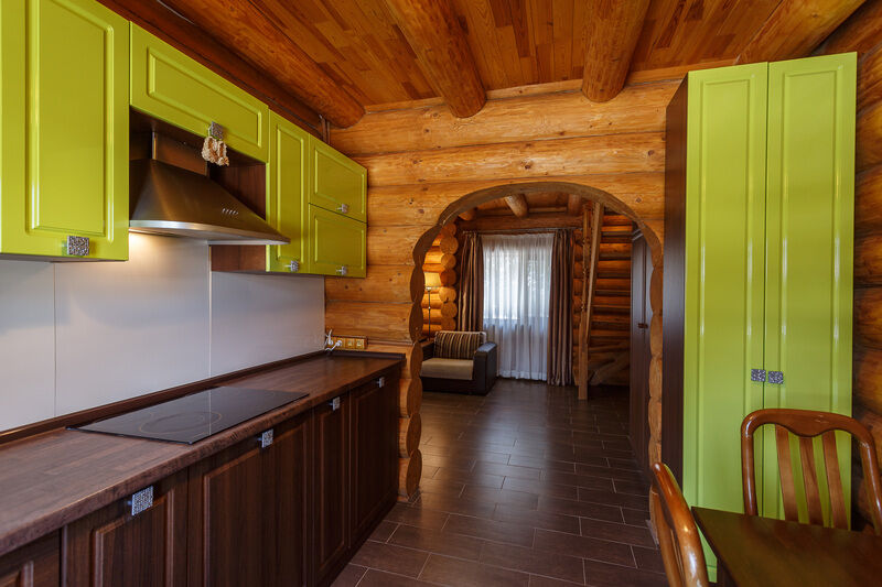 Люкс 6-местный 3-комнатный 2-этажный (в отдельно стоящем срубе)