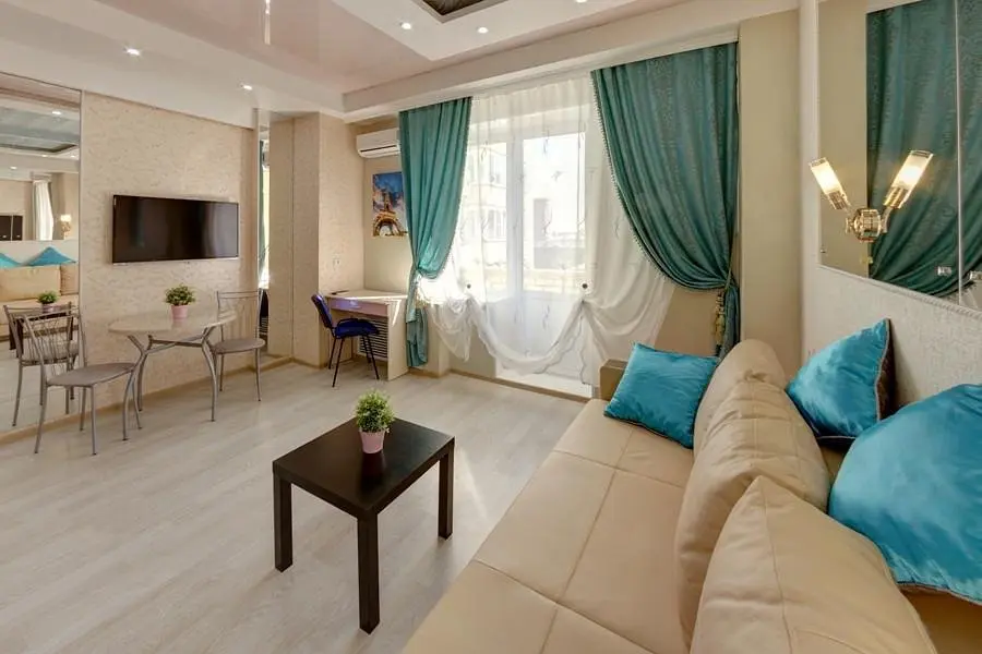 Студио 2-местный (30 кв. м.) | InnHome Апартаменты на МОПРА, Челябинская область
