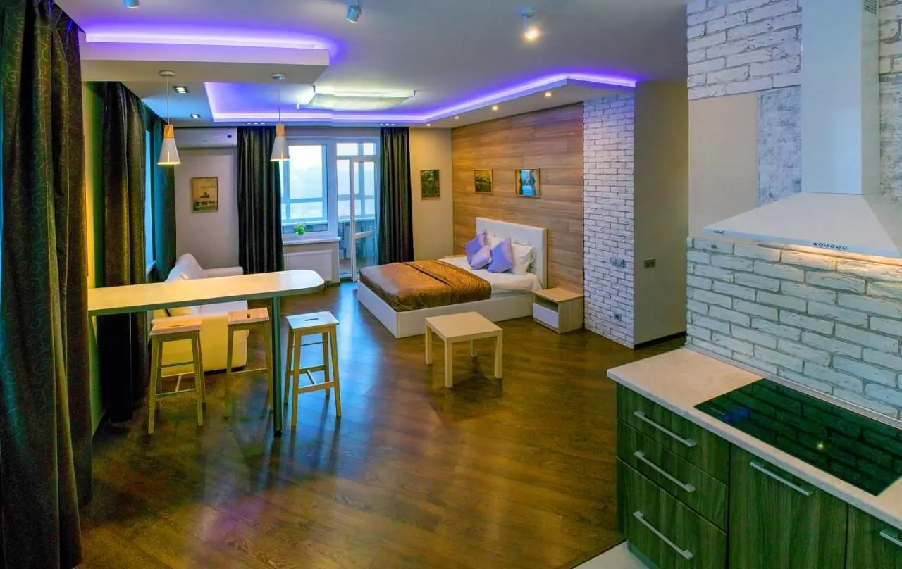 Студио 2-местный (50 кв. м) | InnHome Sky Apartment, Челябинская область