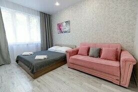 Апартаменты 2-местный DBL 1-комн квартира двуспальная кровать и двуспальный диван, Шикарные апартаменты у парка Галицкого 3, Краснодар