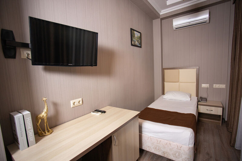 Стандартный 1-местный (вид во двор)