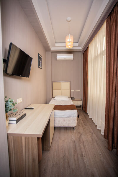 Стандартный 1-местный (вид во двор)